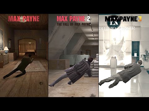 Max Payne Vs Max Payne 2 Vs Max Payne 3 I Comparison