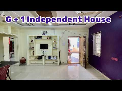 📞8985971829 - G+1 Independent House @ 1.60 Cr - Independent house for sale in Pocharam Hyderabad