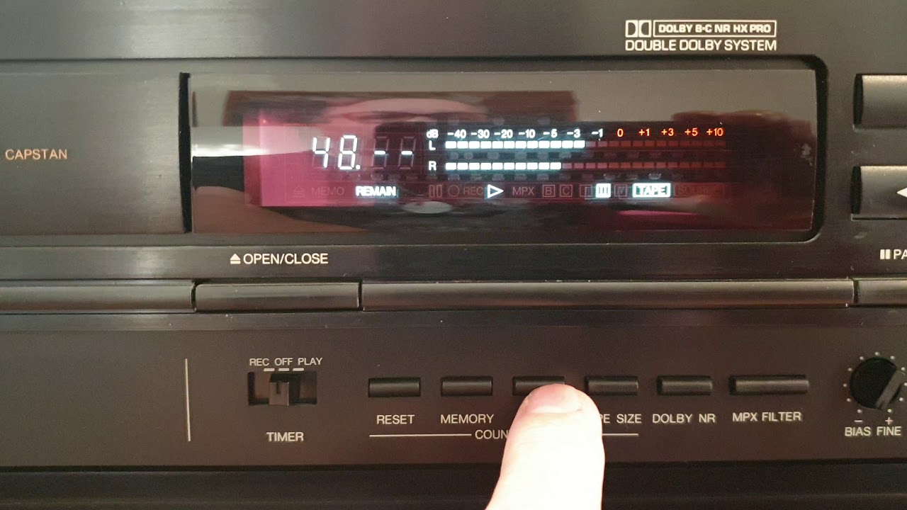 Denon drs-810 made in Japan 1995 - YouTube