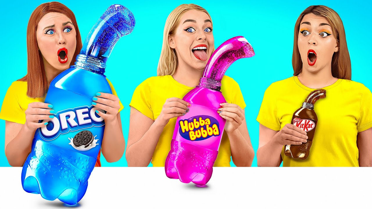 Big, Medium and Small Plate Challenge | Funny Challenges by Multi DO Food