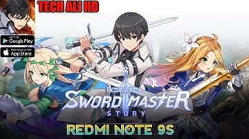 Sword Master Story Officially Global Launch Gameplay Redmi Note 9S #techalihd #swordmasterstory