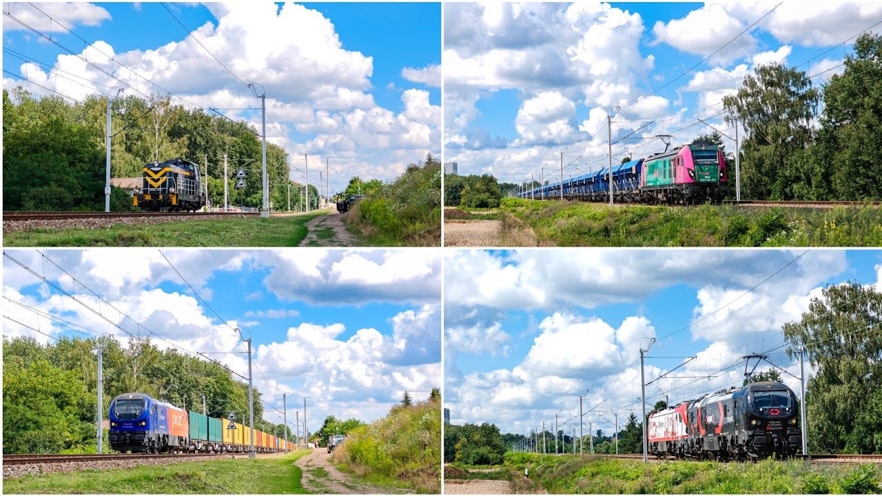 Mix Towarów i IC na szlaku Chorzów Stary - Siemianowice Śl. (Rail STM, PCC, CTL i inni) - 02.08.2025