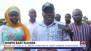 North East Floods: death toll rises to 5; efforts underway to reach isolated communities