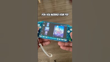 POV: You Modded Your PSP #psp #playstation #retrogamer