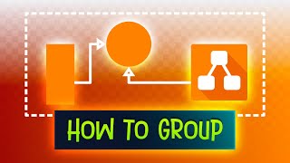 Draw.io How to Group Objects Tutorial