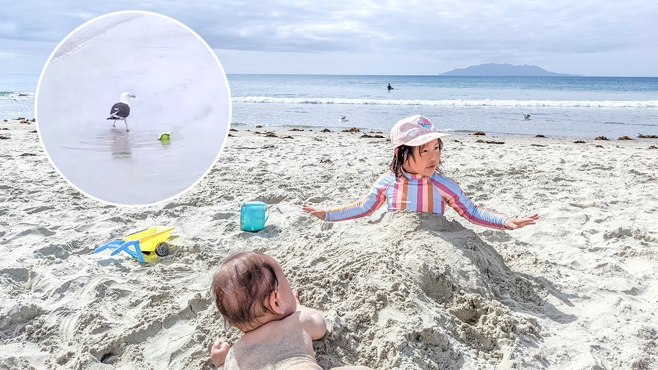 Beach day vlog 2021 with the kids