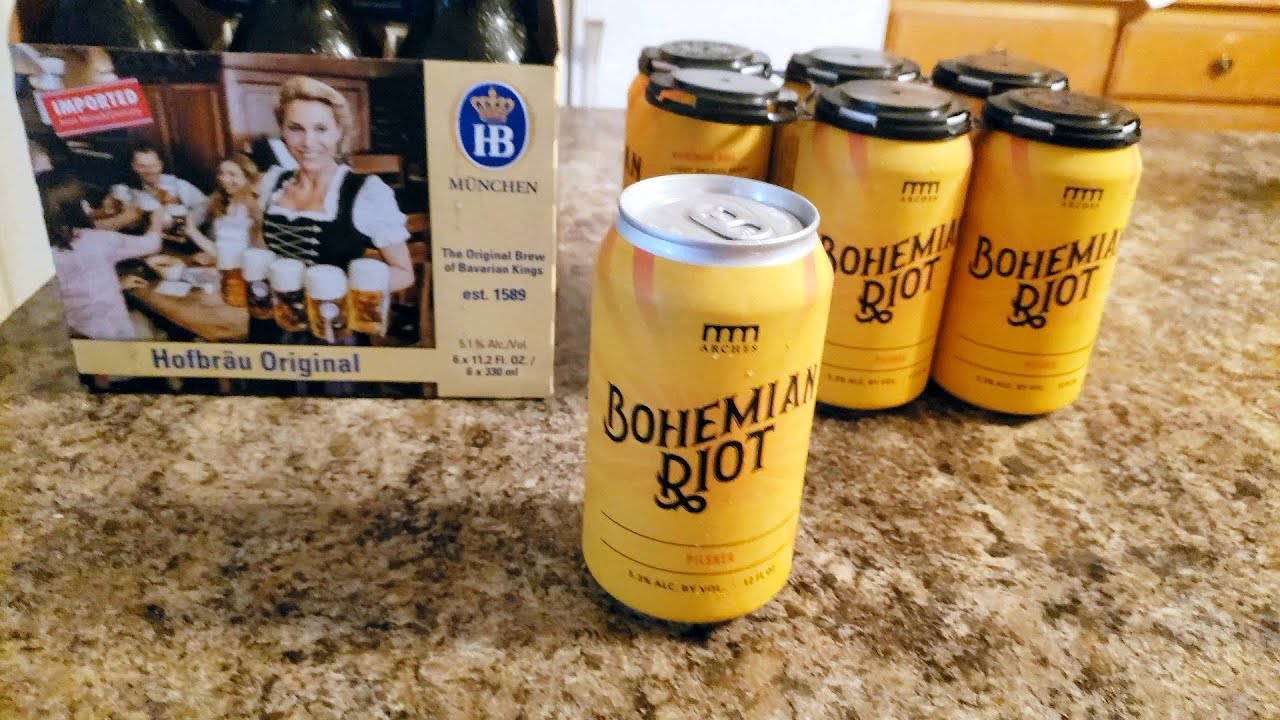 Bohemian Riot vs Hofbräu Original | US Craft Pilsner Compared to a Munich Helles