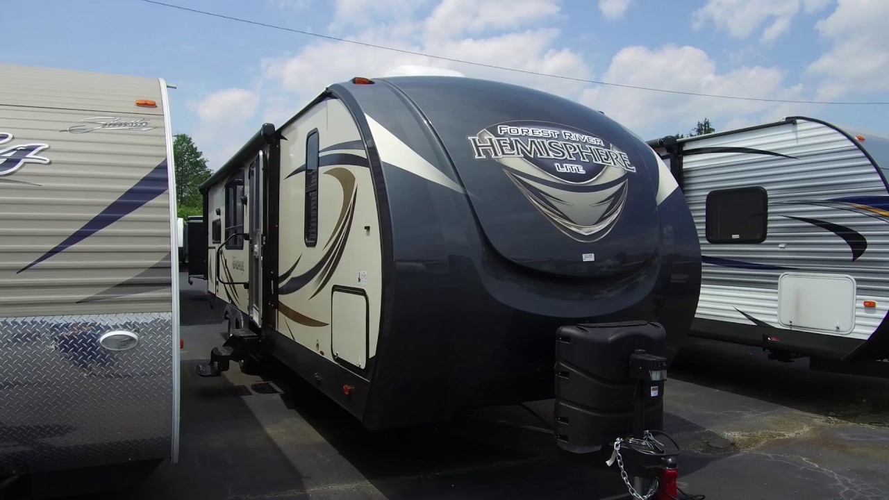2018 Forest River Salem Hemisphere Lite 282RK Luxury Travel Trailer Video
