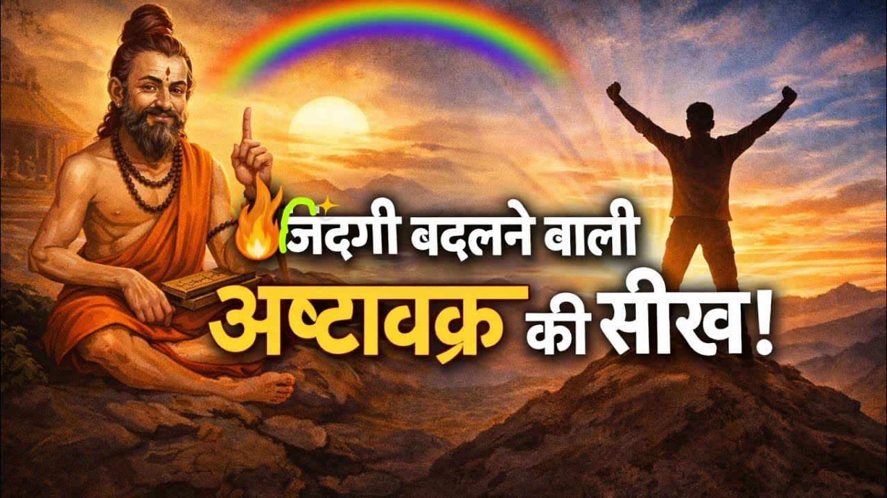 🔥 अष्टावक्र की कहानी: जिंदगी बदल देगी ये सीख!Life change Motivational Story 