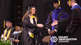 2014 Mount Washington College Graduation for Bachelor of Science - Business Admin (JLM)