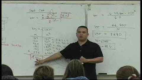 Daniel Judge- Statistics Lecture 3 (part 6)