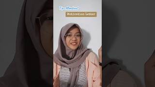 Tips Membuat Motivation Letter Beasiswa, klo mau direview motlet bisa komen motivationletter tips