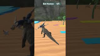 Crocodile Game Angry Animal - Andriodgameplay | Gamefluent Android | #ytshorts screenshot 5