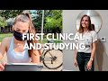 PT School Week in Our Life: First Clinical + Lots of Studying