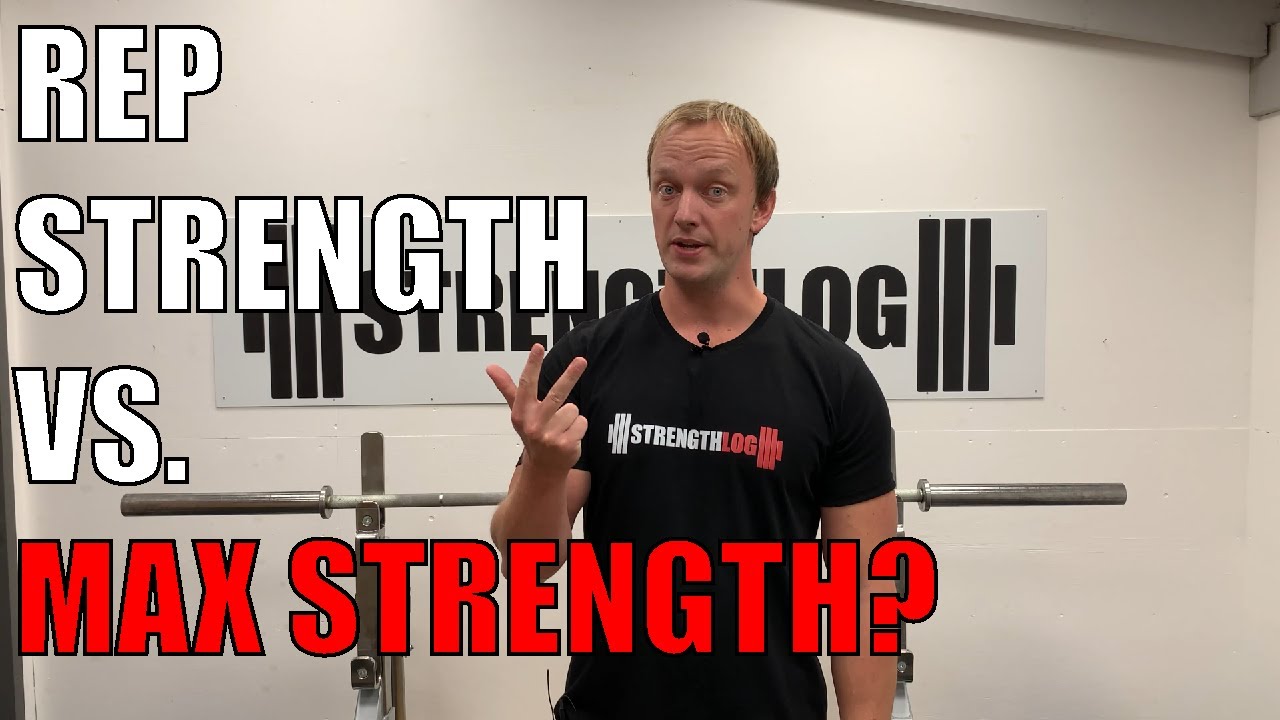 Training for Rep Strength vs. Max Strength? - YouTube