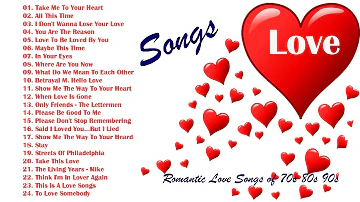 Best Beautiful Love Songs Of 70's 80's 90's  Romantic Love Songs About Falling In Love