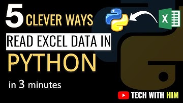 5 Ways to Read Excel Data using Python | Every Programmer Must Know | Python - Excel Hacks