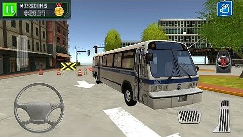 BUS DRIVING | BUS STATION LEARN TO DRIVER | GAMEPLAY ANDROID & IOS #02