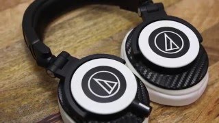 Custom Audio-Technica M50x  w/ Dbrand Skins x BrainWavz