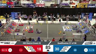 Qualification 57 - 2023 ISR District Event #2