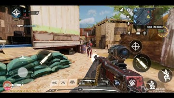 COD Mobile gameplay, Online Multiplayer  Team death match, Firing range.