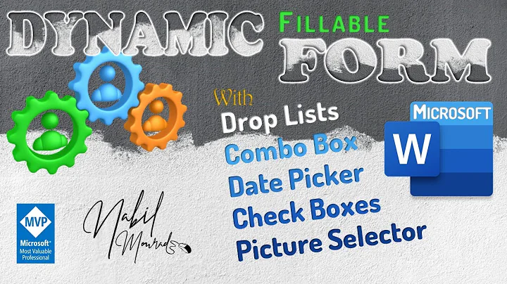 Create a Dynamic Fillable Form in Word to Capture User Input
