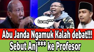 Abu Janda Furious After Losing Debate, Calls Professor a 