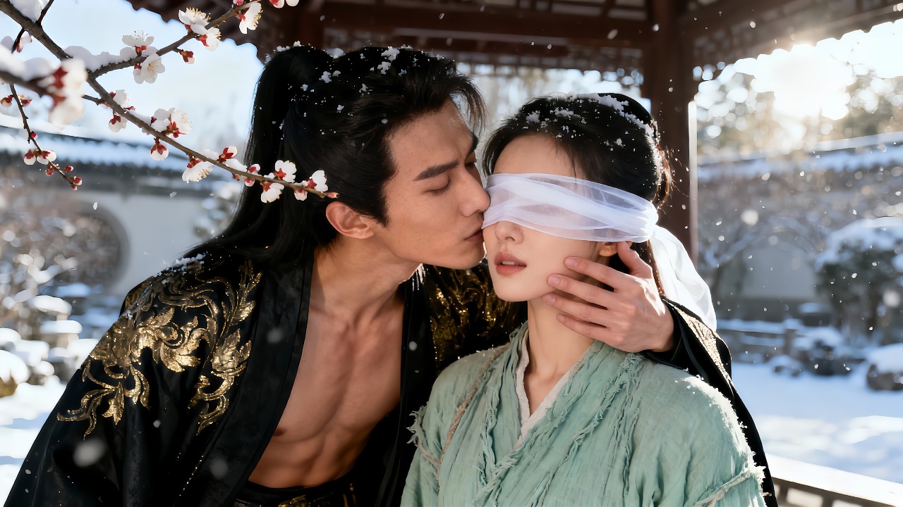 The scum boy tricked her blind and complained of her younger sister, and pushed her off the cliff! My sister didn't hesitate to go into the game and wanted them to double their compensation. Why did they insane criticize Gongchen for putting their hands on her! #chinese television dramas #逆袭 #爽剧 #古装 #shortdramas