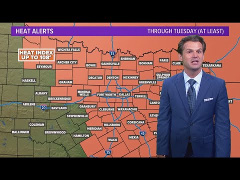 DFW Weather | More triple-digit temperatures ahead in the 14 day