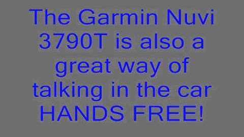 Garmin Nuvi 3790T Review