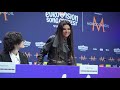 Konferencija za medije na Eurosongu uoči finalne večeri