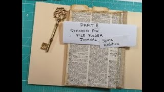 Part 8 Stacked Envelope File Folder Journal Spine Addition