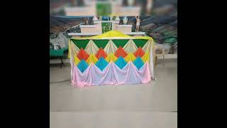 Church altar decoration idea | Part-5 | Jeba craft tamil