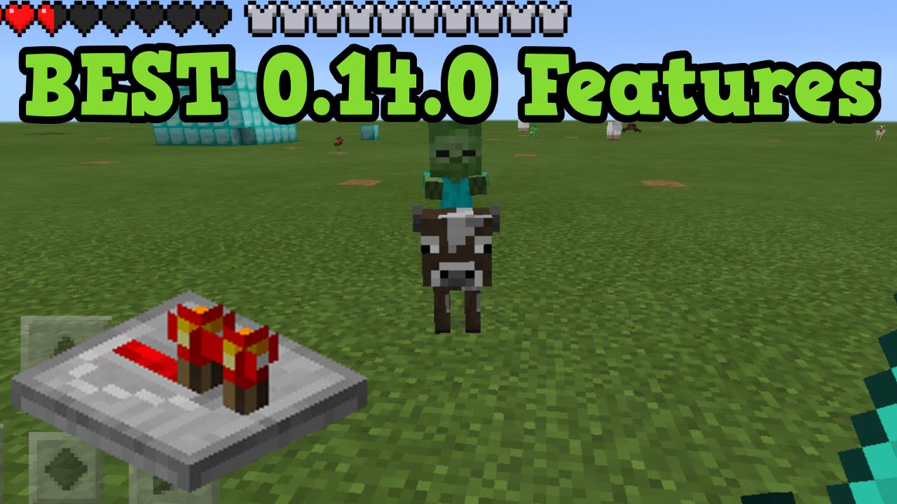 Minecraft PE Top 5 0.14.0 Features