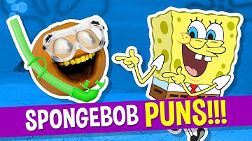 Annoying Orange - Spongebob SquarePUNS | Spongebob Puns!