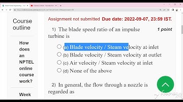 💥WEEK 6💥STEAM POWER ENGINEERING ASSIGNMENT SOLUTION💥💥
