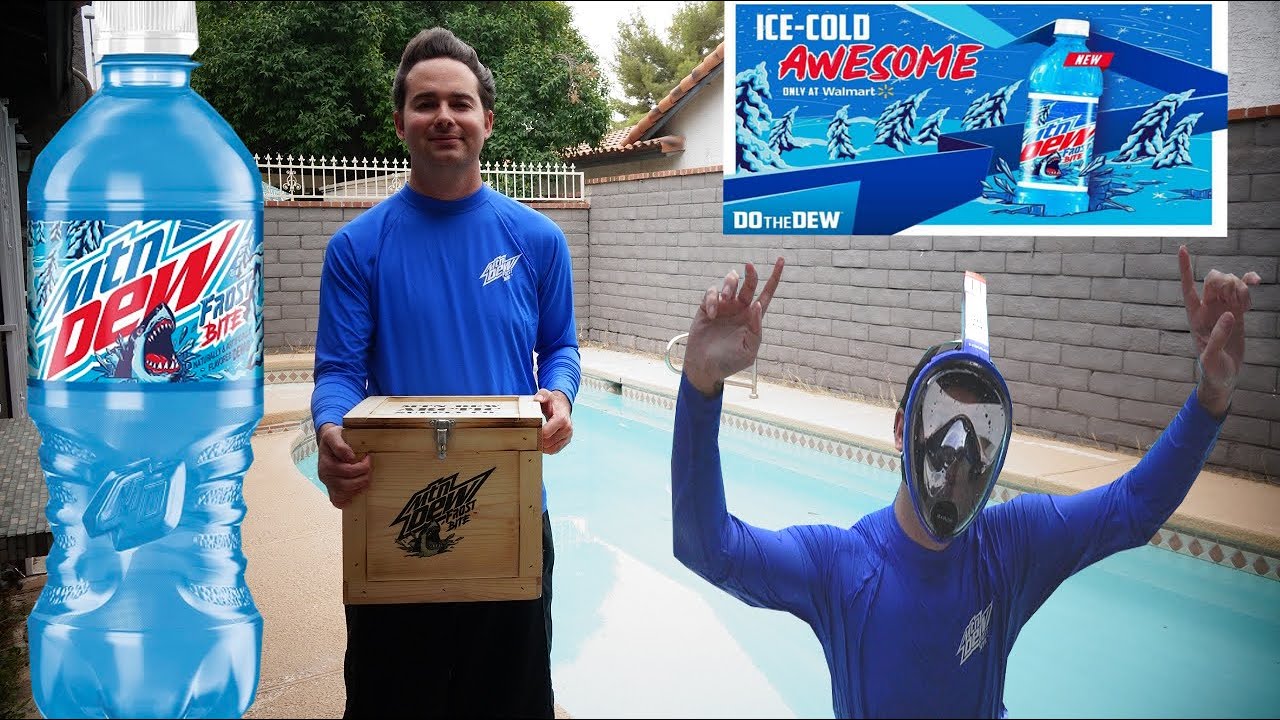 MOUNTAIN DEW FROSTBITE SNORKELING SET IS AMAZING!