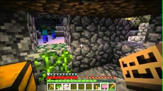 Minecraft Spellbound Caves E1: Surviving your first night!