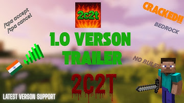 🔥 2C2T 1.0V OFFICIAL TRAILER – Minecraft’s Most CHAOTIC Server Returns! ⚔️