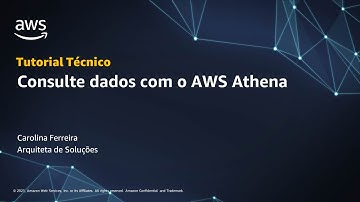 Consulte dados com o AWS Athena - Português