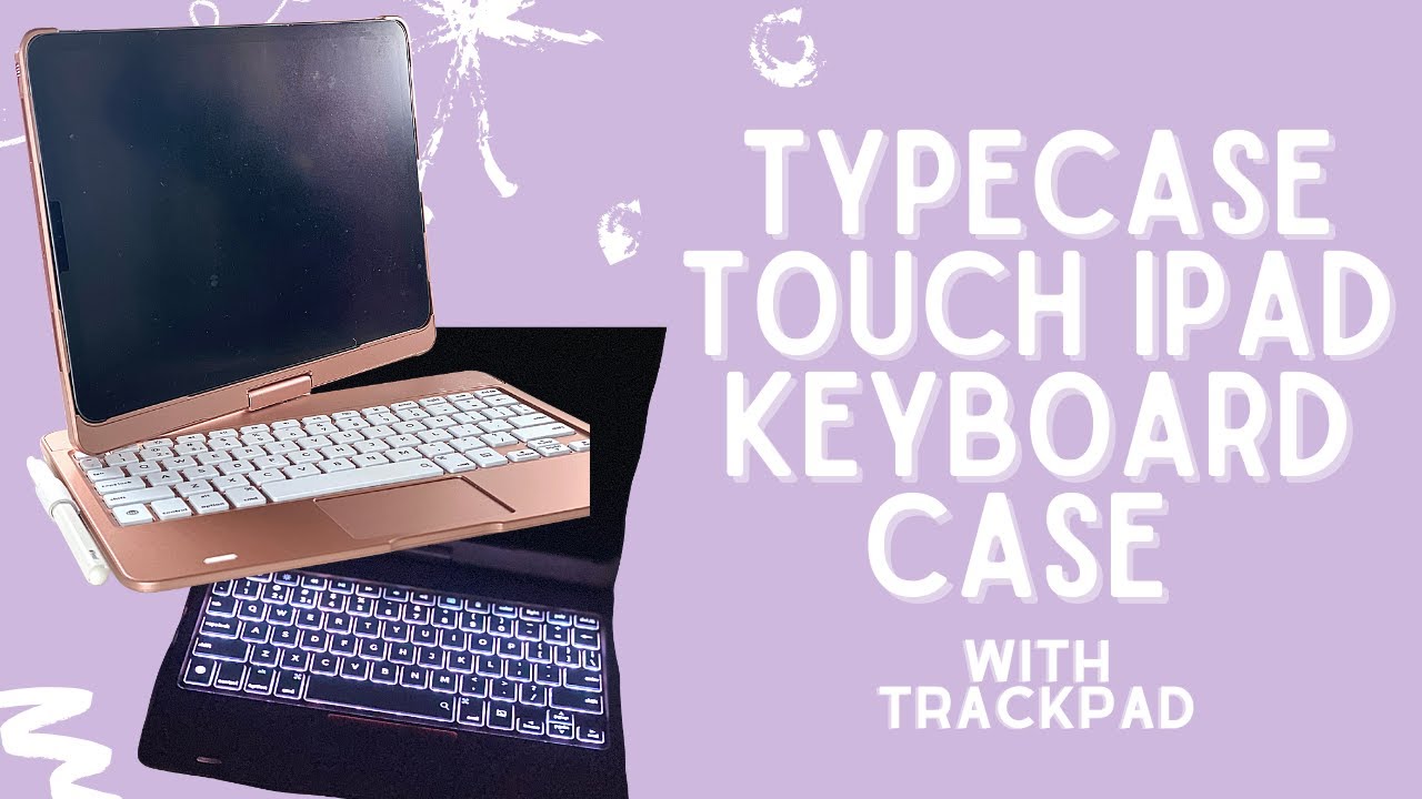 TYPECASE Flexbook Touch iPad Keyboard Case Unboxing, Setup