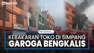 Kebakaran Ruko di Simpang Garoga Kecamatan Bathin Solapan Kabupaten Bengkalis