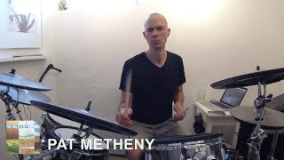 Pat Metheny - On Her Way - Drum Cover