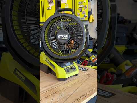 RYOBI Days NEW 18V ONE+ HP Brushless 9” Oscillating Fan!