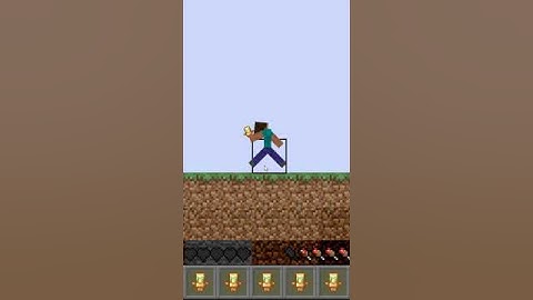 Totem of undying (my attempt) in Paper Minecraft #shorts