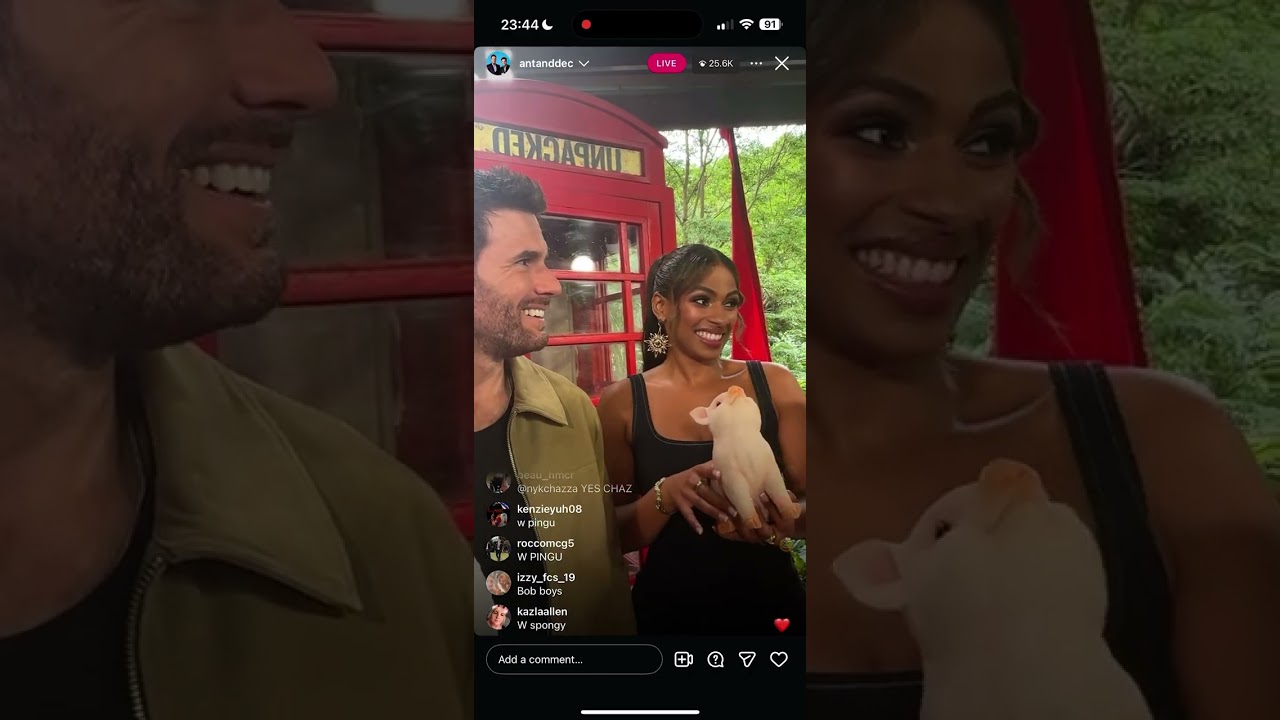 Ant and Dec Jungle Club 07/12/25 (прямой эфир в Instagram) ФИНАЛ