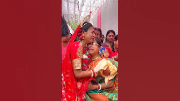 আমার বিদায়বেলা🥺#bongposto #chotpoti #minivlog #youtubeshorts #wedding