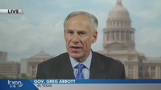 Gov. Greg Abbott addresses the end of the special session