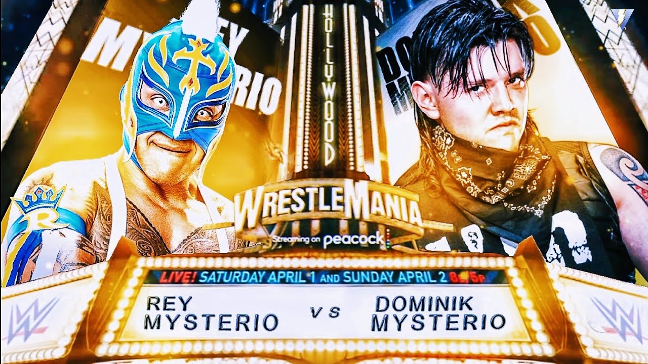WWE Rey Mysterio vs Dominik Mysterio Wwe Father vs Son TLC Match