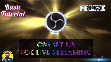 Live Streaming for Facebook using OBS as per request (TAGALOG)